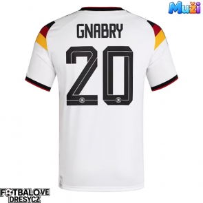 Německo Serge Gnabry #20 Domácí Dres MS 2026 Krátký Rukáv